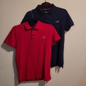 Hollister Muscle fitted polo shirts